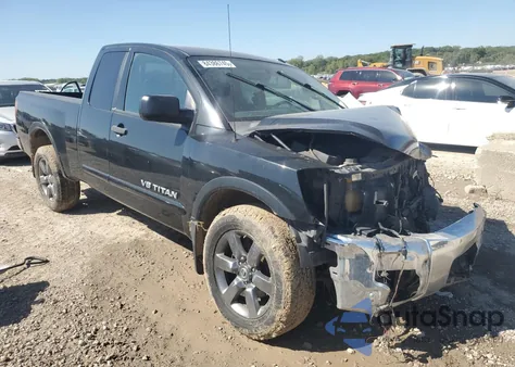 2015 Nissan Titan S из США, поврежденный, VIN 1N6BA0CA5FN513022